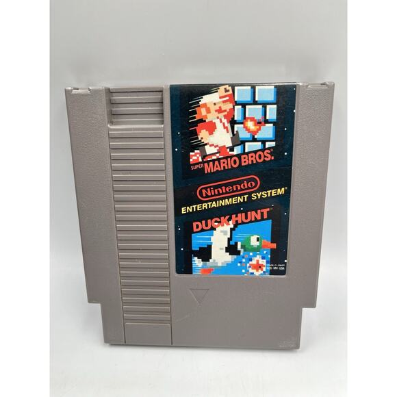 Super Mario Bros. Duck Hunt (Nintendo Entertainment System, NES, 1988) Tested - Picture 1 of 5